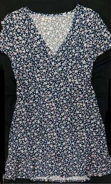 ✨MIX & MATCH: 4 for $25✨ Lightweight Boho Floral V-Neck Mini Dress | Ruffle Hem